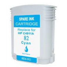 Cheap HP C4911A #82 Cyan Ink